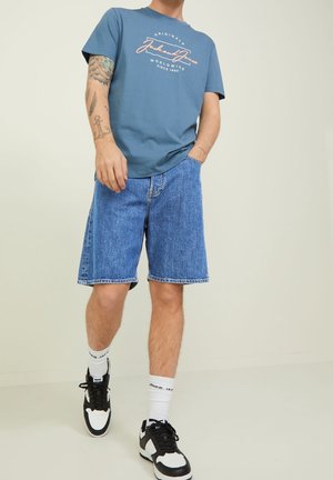 Jack & Jones Shorts vaqueros - blue denim