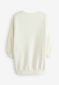 Next REGULAR FIT - Abito in maglia - ecru white sequin heart