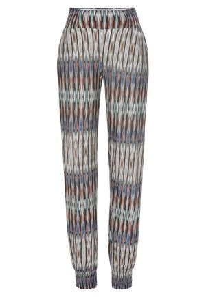 JERSEYHOSE - Trousers - bunt bedruckt