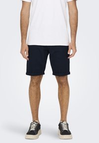 Only & Sons ONSPETER - Šortky - dark navy