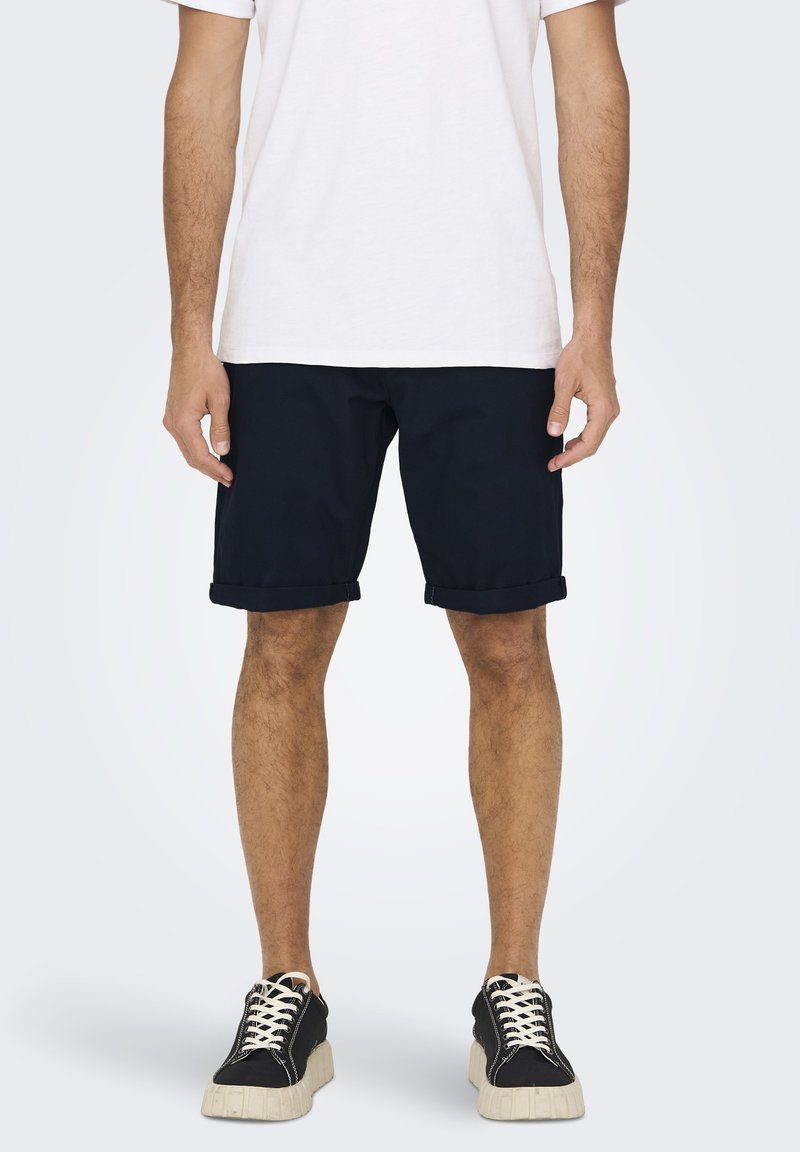 Only & Sons ONSPETER - Šortky - dark navy