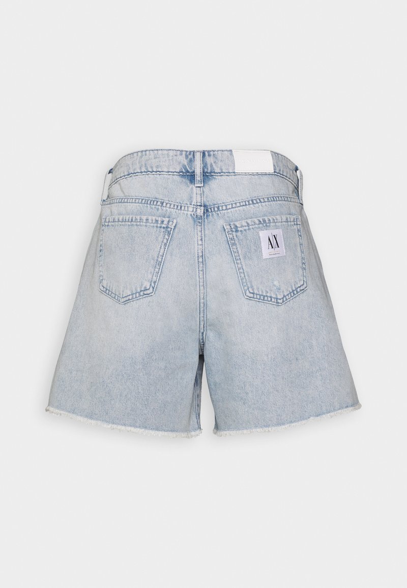 armani denim shorts
