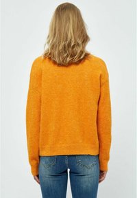 Desires DEGEA HIGH NECK PULLOVER - Džemper - dark cheddar melange