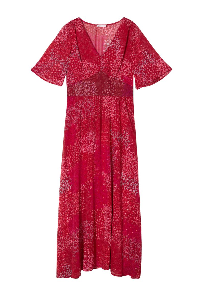 Cache Cache MIT V-AUSSCHNITT - Freizeitkleid - rouge/rot - Zalando