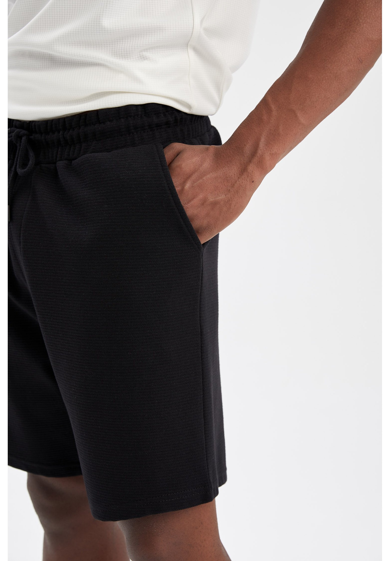 DeFacto SLIM FIT - Pantalones deportivos - black/negro - Zalando.es
