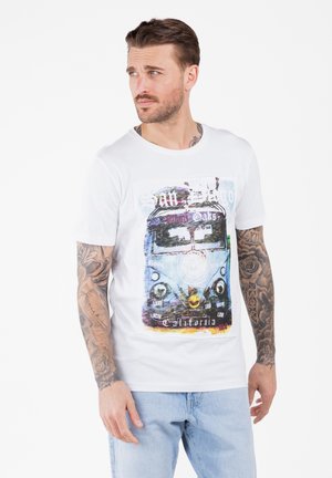 Camiseta estampada - white