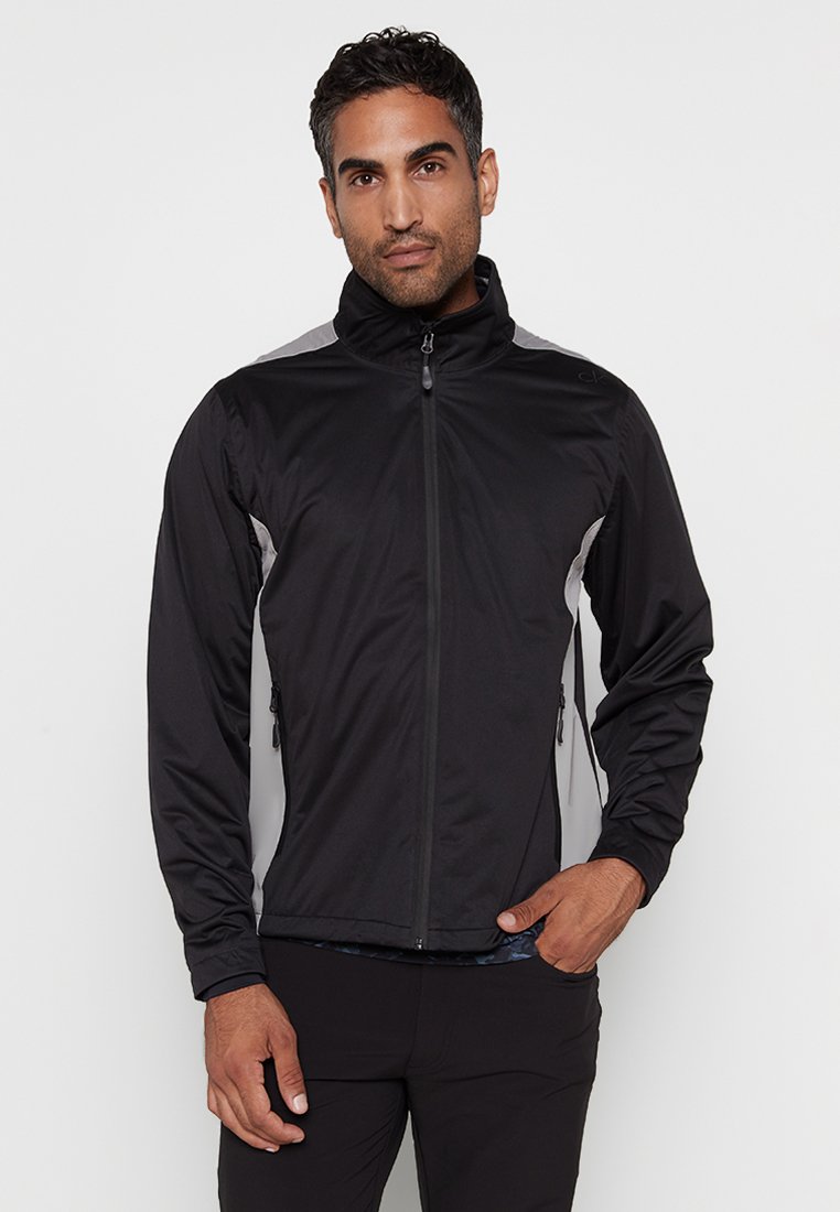 Calvin Klein Golf Outdoorjas zwart Calvin Klein Golf Outdoorjas zwart