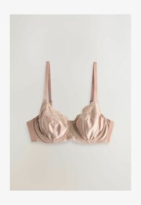 Selected, black white praline nude