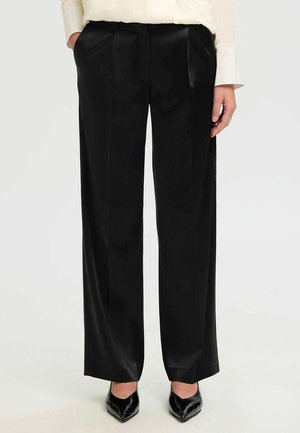 WIDE - Kelnės - black