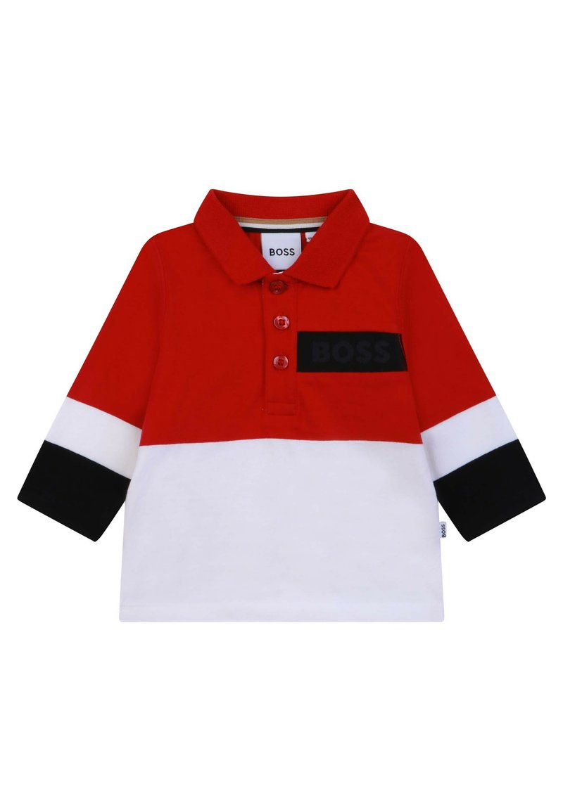 BOSS Kidswear Longsleeve rood BOSS Kidswear Longsleeve rood