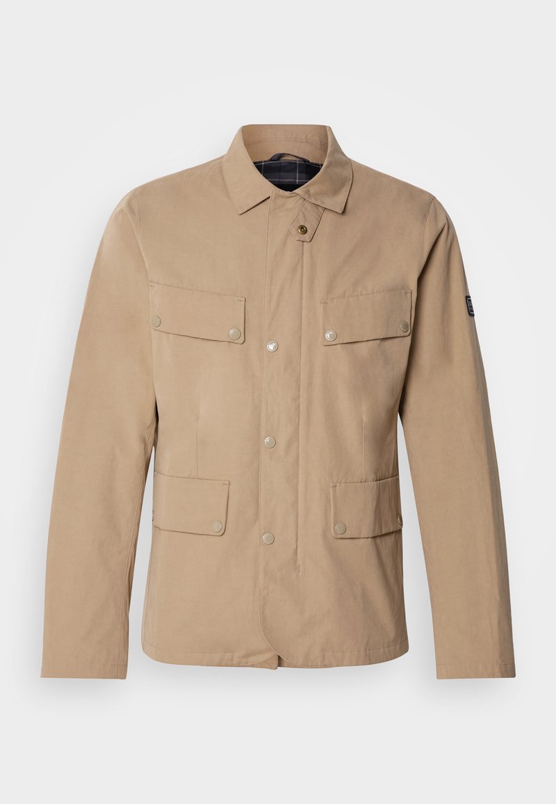 Barbour International Lichte jas beige