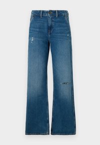 LOOSE - Džínsy voľného strihu - blue denim
