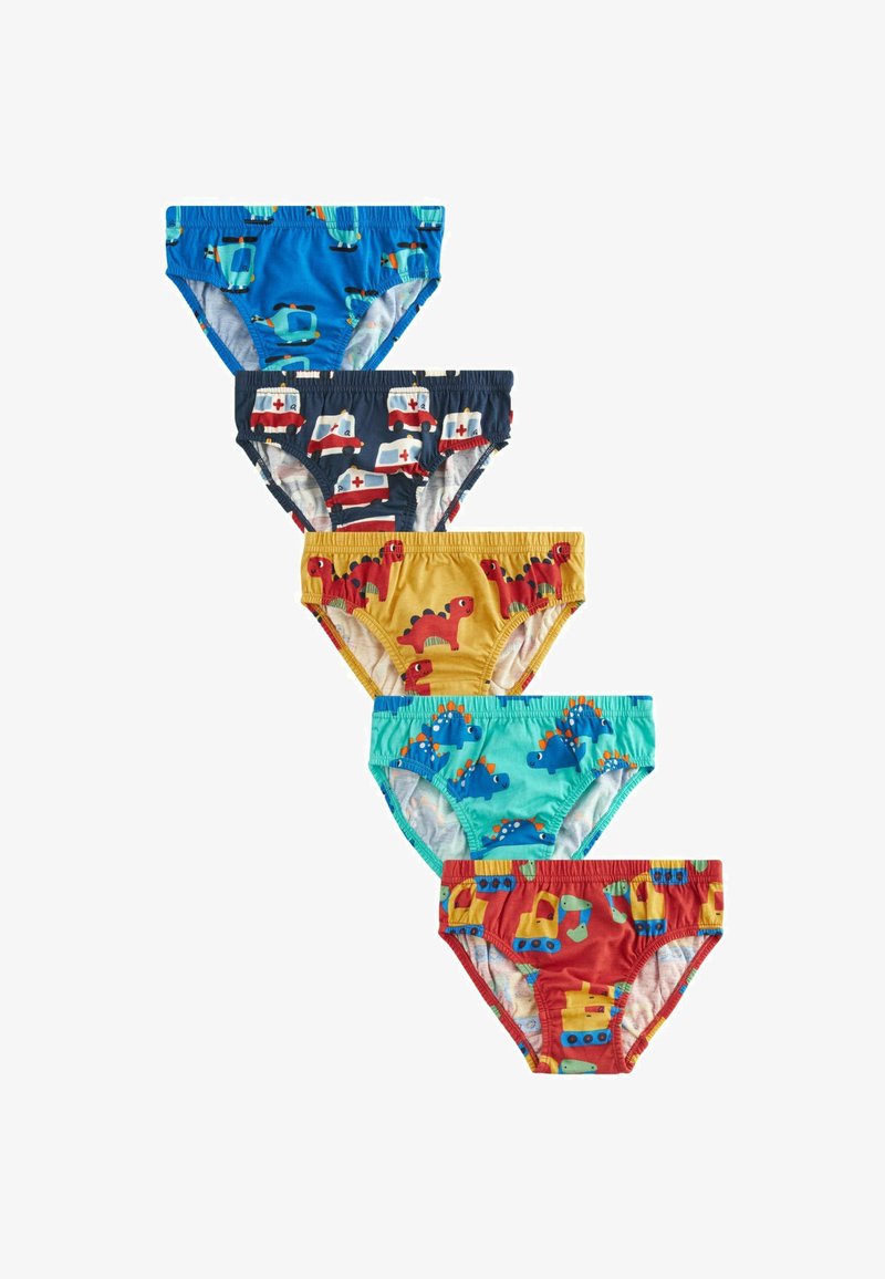 Next 5 PACK - Trumpikės - bright primary print