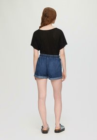 QS Jeans Shorts - dunkelblau