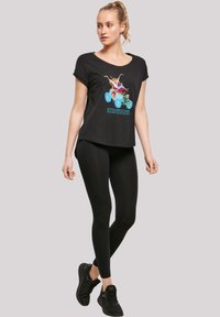 F4NT4STIC LONG CUT 'DISNEY RALPH REICHTS CINDERELLA AND VANELLOPE' - T-shirts med print - black