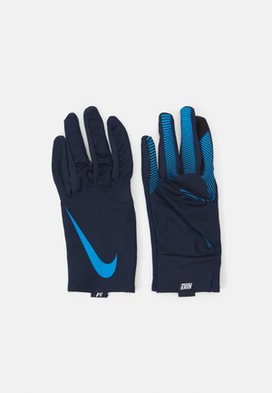 BASE LAYER GLOVES UNISEX - Gants - obsidian/light photo blue