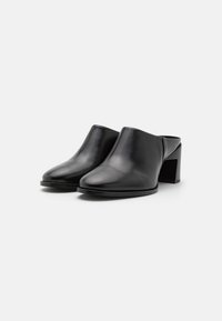 Calvin Klein GEO BLOCK MULE  - Kontsaga tagant lahtised kingad - black