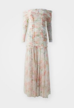 IMMORTAL ROUCHED OFF SHOULDER GOWN - Oblečenie na špeciálnu príležitosť - moonshine