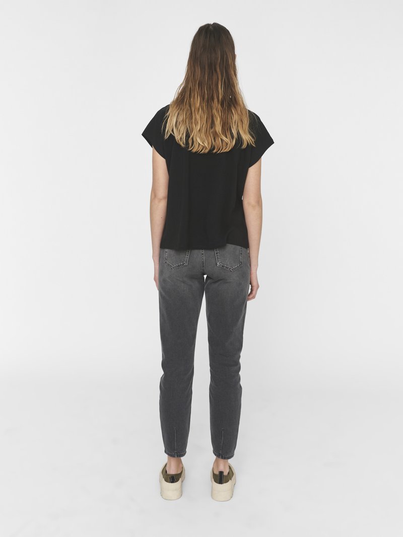 Damen T-Shirts | Noisy May NMHAILEY T-Shirt basic black/schwarz - NJ65881 Damen T-Shirts | Noisy May NMHAILEY T-Shirt basic black/schwarz - NJ65881
