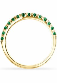 FAVS Ring - geelgoudkleurig groen