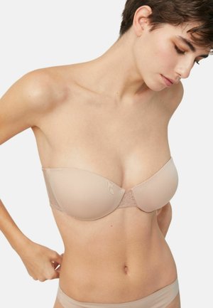 SIN TIRANTES-MULTIPOSICIÓN - Sujetador sin tirantes/multiescote - nude