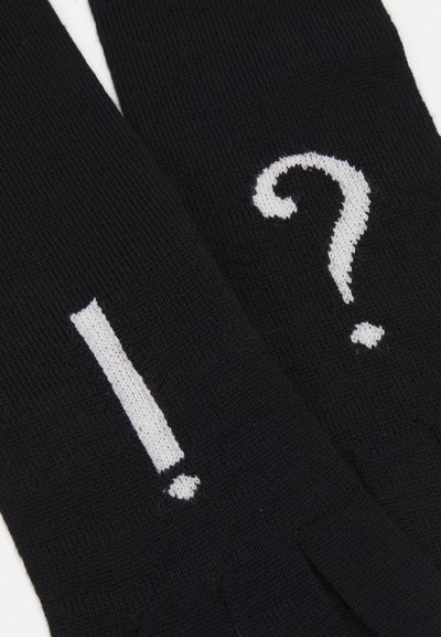 MOSCHINO LONG GLOVES - Luvas - black