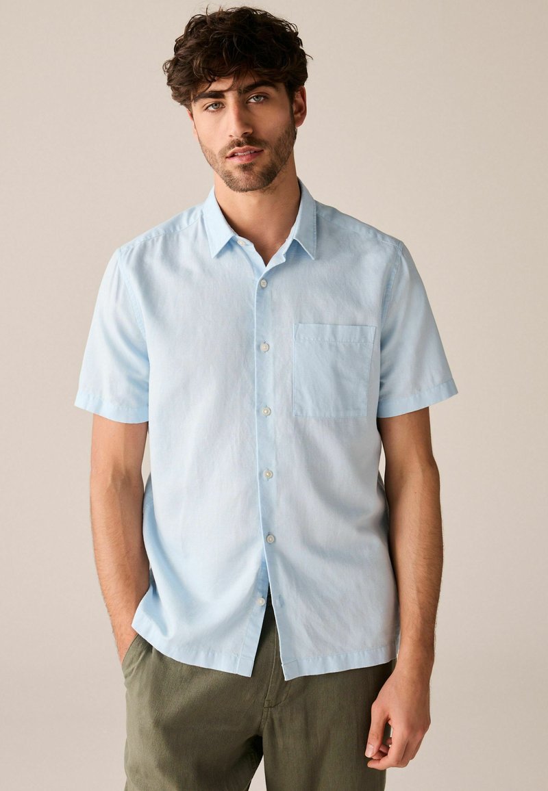 Next SHORT SLEEVE  - Camicia - blue