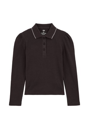 Bluză polo - dark grey