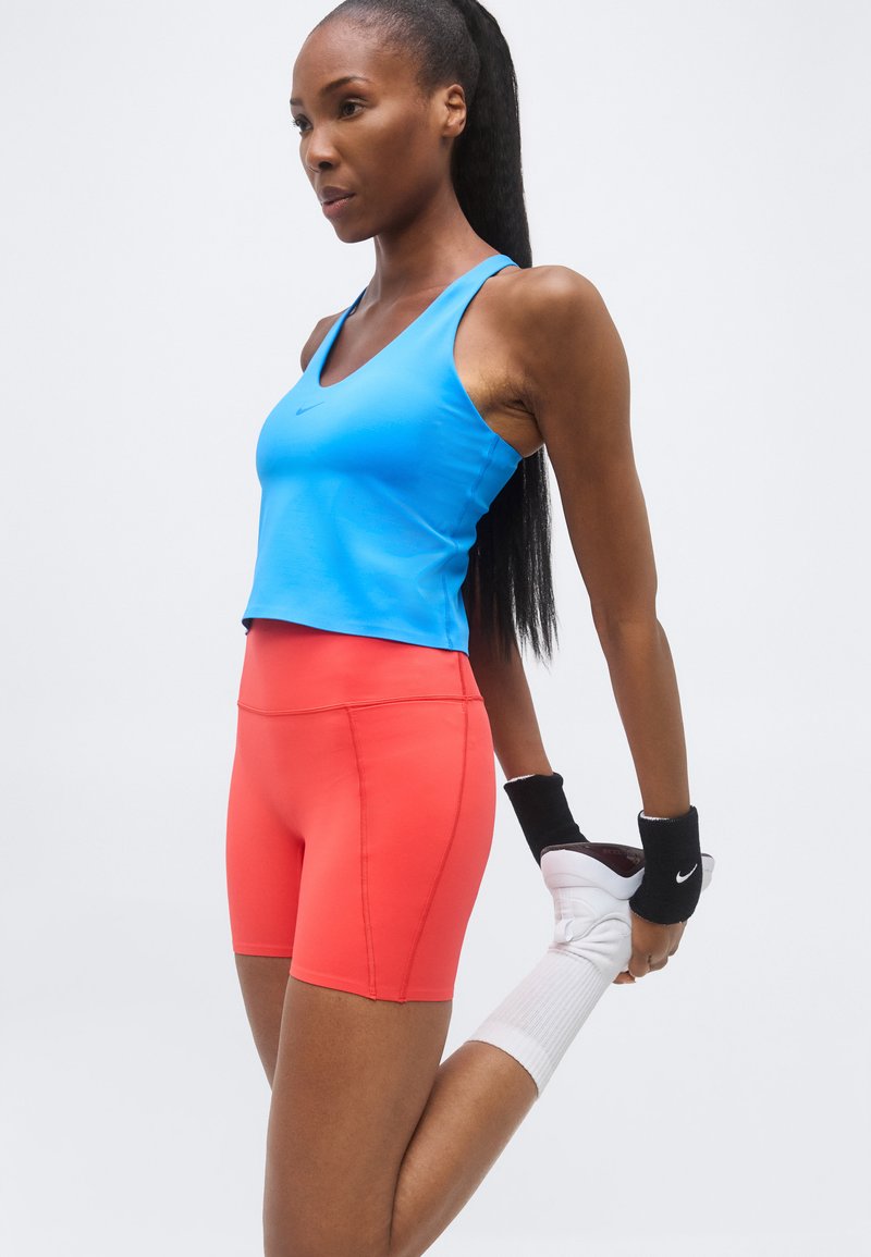 Nike Performance BRA TANK - Top - light photo blue/blue spark/brilliant blue