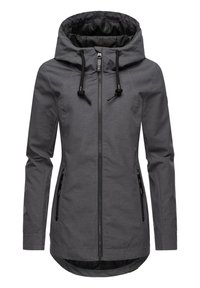 Unselected, dark grey melange