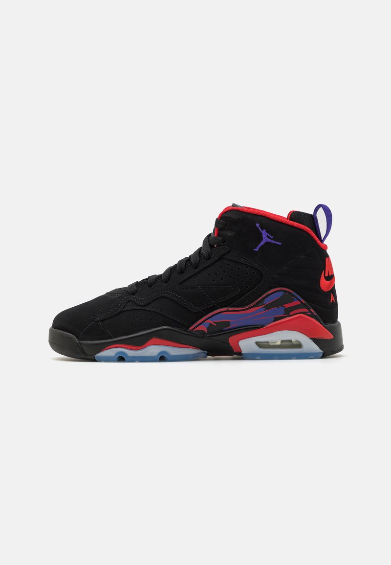Jordan JUMPMAN MVP - Basketballsko - black/dark concord/university red/anthracite