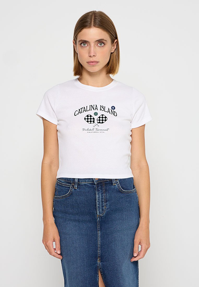 Hollister Co. T-shirt print wit Hollister Co. T-shirt print wit