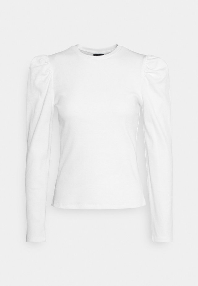 PCANNA - Long sleeved top - bright white