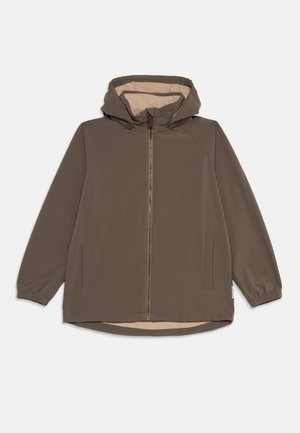 MINI A TURE, MATADEN JACKET UNISEX - Soft shell jacket - morel grey