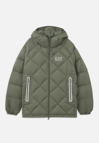 MOUNTAIN QUILTED JACKET - Dūnu jaka - beetle