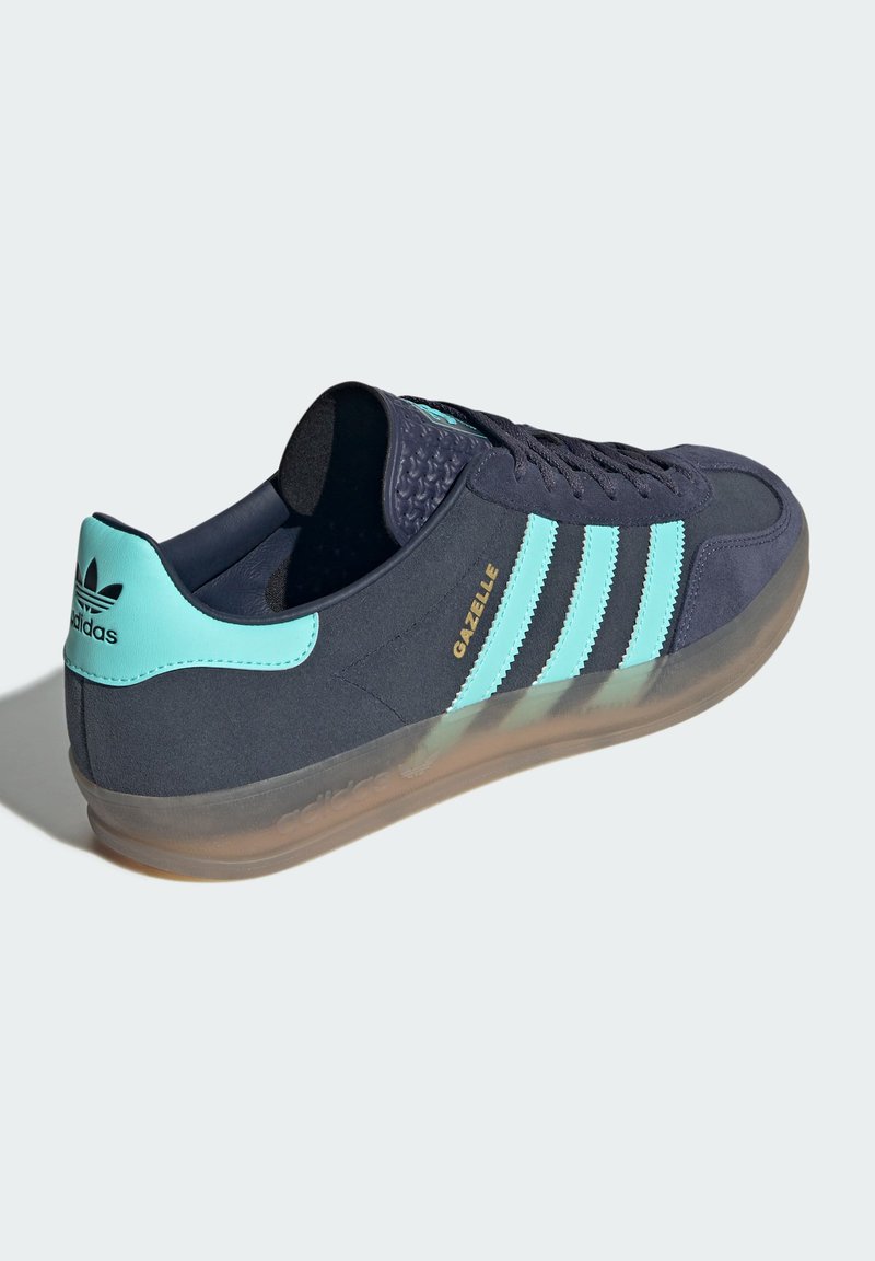 adidas gazelle silver green womens Adidas Gazelle Indoor Clear Sky Core Black main image 0