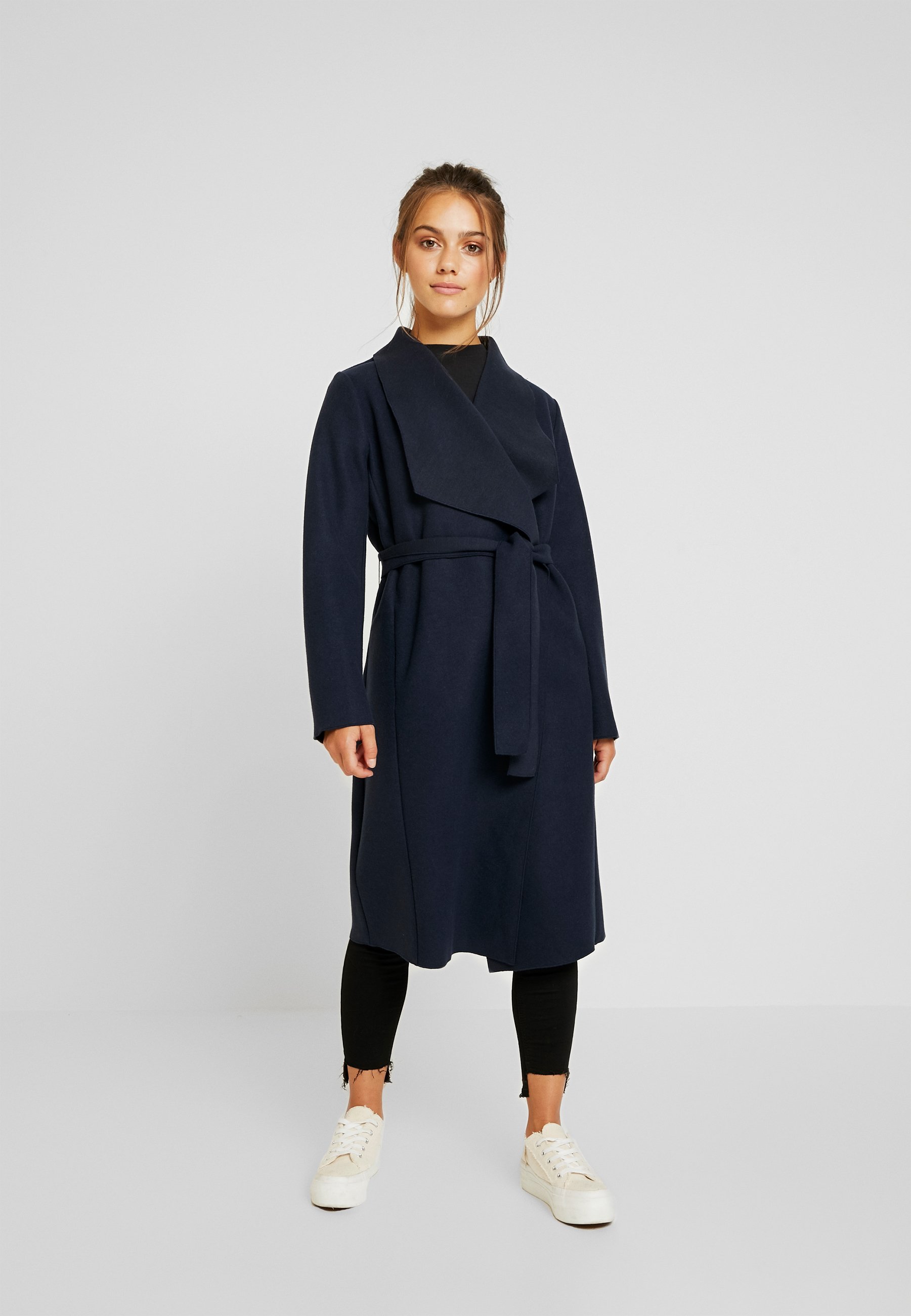 Vila Takki viBalis Long Jacket Harmaa Pitkät takit Vila Takki viBalis Long Jacket Harmaa Pitkät takit