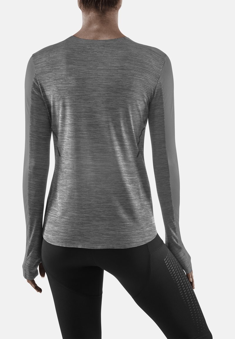 Damen Sportbekleidung | CEP Langarmshirt grey/grau - AM46966 Damen Sportbekleidung | CEP Langarmshirt grey/grau - AM46966