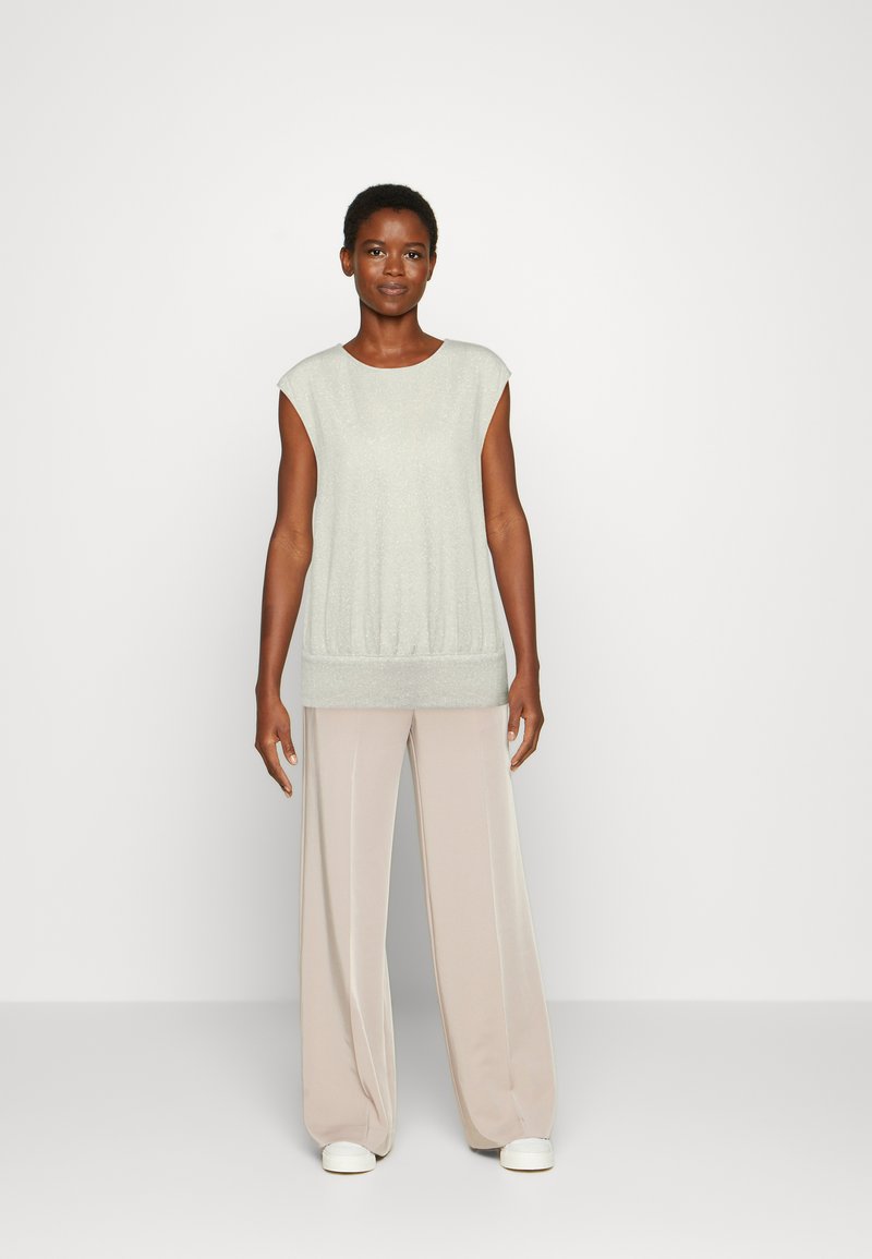 Damen Strickjacken | Banana Republic SNIT TANK Strickpullover ivory/offwhite - OI56211 Damen Strickjacken | Banana Republic SNIT TANK Strickpullover ivory/offwhite - OI56211