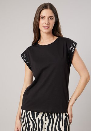 DEELUXE, CARMELIA - T-shirt imprimé - schwarz