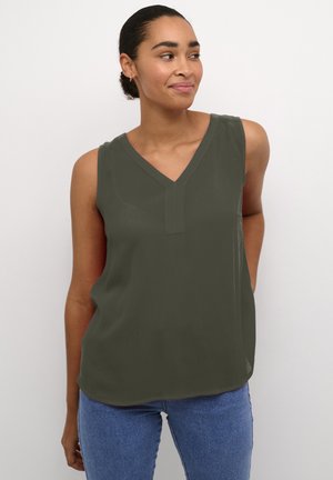 Kaffe AMBER - Bluse - forest night