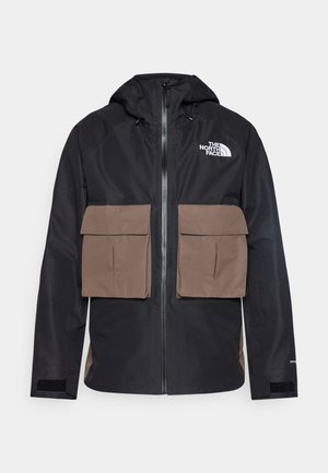 The North Face DRAGLINE JACKET - Snowboard jacket - black/smokey brown