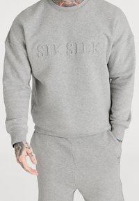 SIKSILK Felpa - light grey