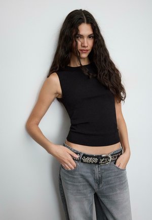 BASIC SLEEVELESS   - Top - black