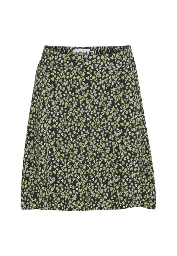 IHAYA - Mini skirt - sprucestone flower aop4