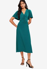 Friends Like These REGULAR FIT RUCHED FRONT MIDI - Trikoomekko - green