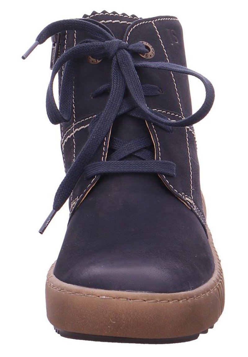Damen Ankle Boots | Josef Seibel Schnürstiefelette blau - IH70944 Damen Ankle Boots | Josef Seibel Schnürstiefelette blau - IH70944