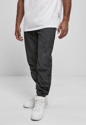 Kavbojke slim fit - acid washed black