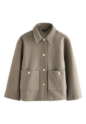 Next REGULAR FIT - BRUSHED COLLARED  - Suvejakk - neutral