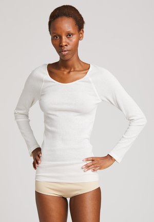 Long sleeved top - white